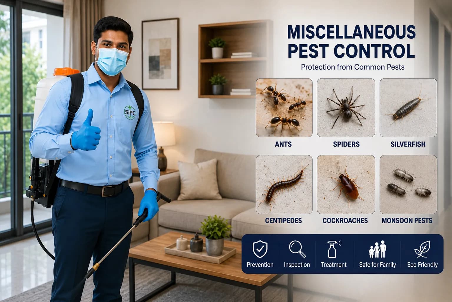 Miscellaneous Pest Control Services in Bangalore